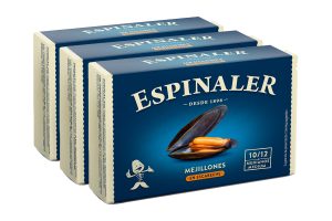 Mejillones en escabeche 10/12 pack 3