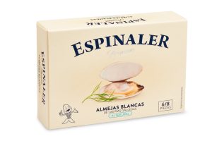 Almejas Blancas Premium al natural 6/8