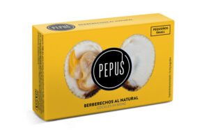 Berberechos al natural pequeños Pepus