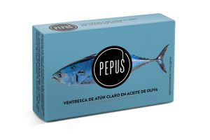 Ventresca atún claro en aceite de oliva Pepus