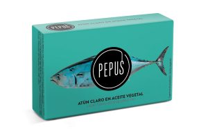 Atún claro en aceite vegetal Pepus