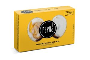 Berberechos al natural grandes Pepus