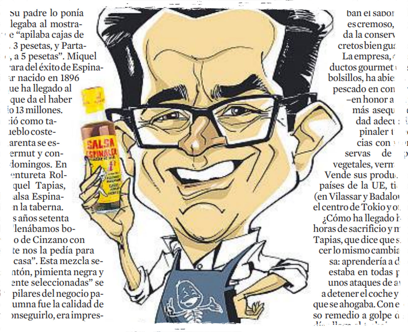 El vermut Espinaler desde un taburete