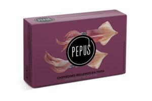 Chipirones rellenos en tinta Pepus