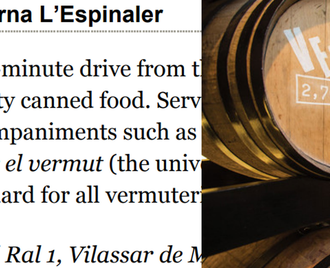 Cinco de los mejores – Financial Times – Espinaler